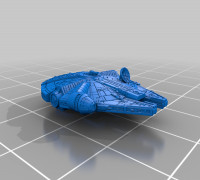 SW:Armada Falcon Pack HD Remake 3D model