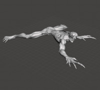 Resident Evil - Licker 3D model