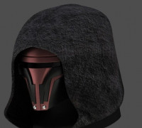 Darth Revan Mask 3D model