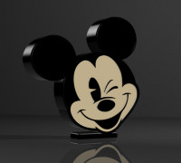Mickey lamp 3D model