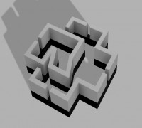 Lampe Logo Rammstein 3D model
