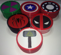 Avengers Coasters! 3D model