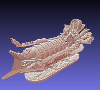 Space Nun Hover Bikes 3D model