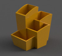 4 Tier Planter 3D model