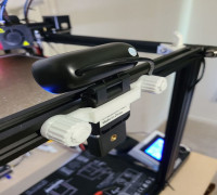 Web cam holder 3D model