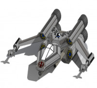 S-Wing Fighter 2 3D model