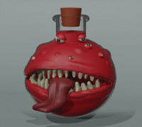 Potion Mimic 3D model