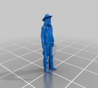 Fallout RPG - Settlement Sheriff 3D model