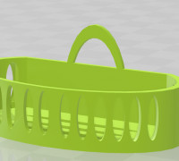 shower basket 3D model