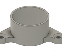 XTool D1 mounting/locating foot 3D model