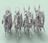 Angelic Knights 3D model