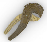 Crushing Pliers 3D model 3D model