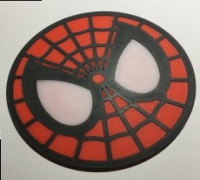 Spider Man Coaster / Plaque 3D model
