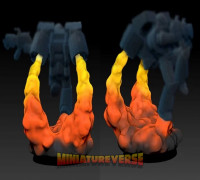 Jetpack Trails Base 3D model