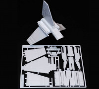 Lambda-Class Imperial Shuttle Kit Card 3D model