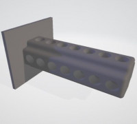 Nozzle Holder MK8 3D model
