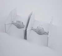 Tie Fighter 3D model