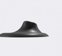Swing bed foot 3D model