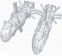 McKenna Battleship 3D model