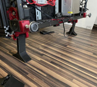 heavy 3d printer rotation legs. 3D model