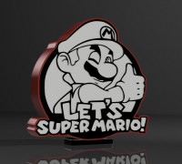 lamp mario 3D model