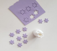 Polymer Clay MicroCutter Flower 3D model