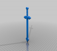 Foxing Sword 3D model