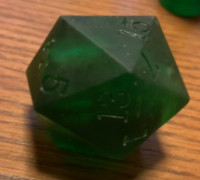 Hulk Hand D20 3D model