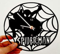 Reloj Spiderman 3D model