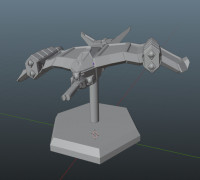 Tyre Aerospace Fighter 3D model