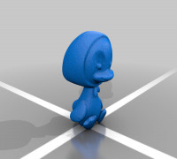 Beginner Project Duck. 3D model