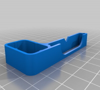 micro:bit battery-box holder 3D model