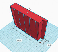 fan duct 120mm light cannot pass! 3D model