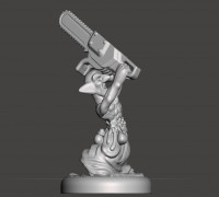 Chainsaw Goblin 3D model