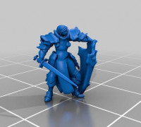 Sisters Crusaders 3D model