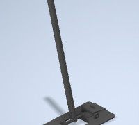 Small mop 3D model