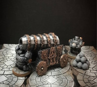 Netherforge Vaulthammer (28mm/Heroic scale) 3D model