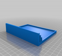 Card Tray Holder 3D model