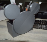 brush holder 3D model