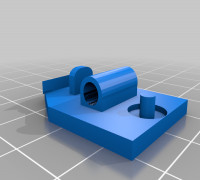 Snap-On Battery Clip 3D model