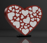Love Lamp 3D model