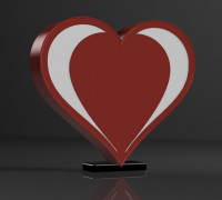 Love Lamp 3D model