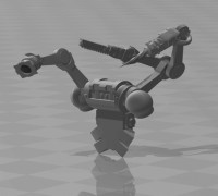 Obscure Crusader medic backpack 3D model