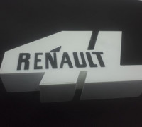 Logo lamp renault 4l 3D model
