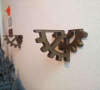 Steampunk Shelf Bracket 3D model