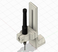 Simple Dremel Stand 3D model