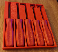 Holder for Tekton 5pc pick set  3D model