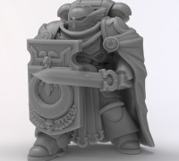Honor guard shield 3D model