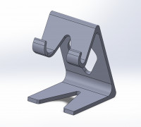 Phone Stand - Fast Printable 3D model