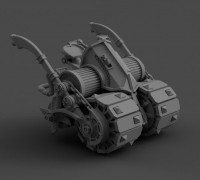 Dwarven Lawnmower 3D model